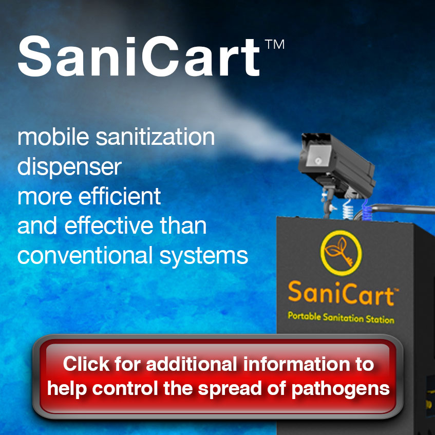 SaniCart sanitization